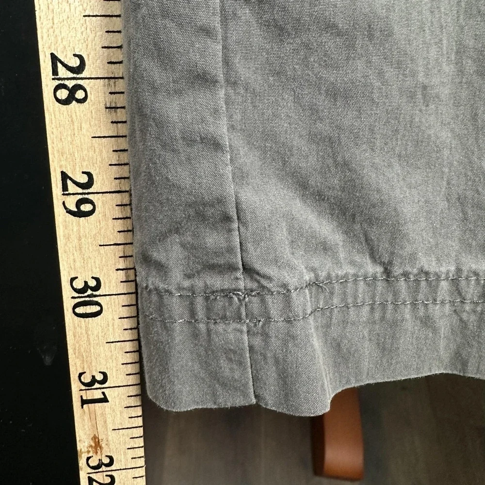 Nike ACG All Conditions Gear Pants Mens 33x31 (Tag 34) Gray Cargo Hiking Outdoor